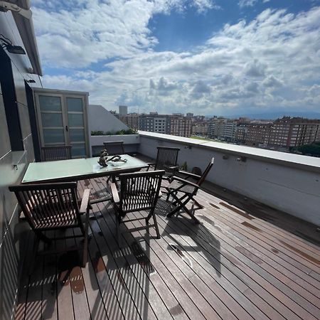 El Atico De La Playa Parking Gratis Apartman Gijón Kültér fotó