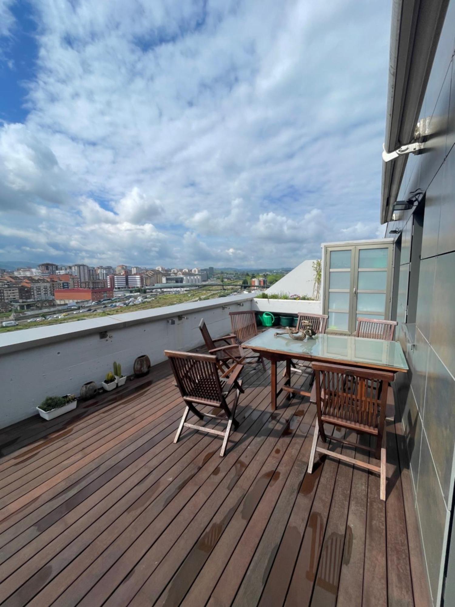 El Atico De La Playa Parking Gratis Apartman Gijón Kültér fotó